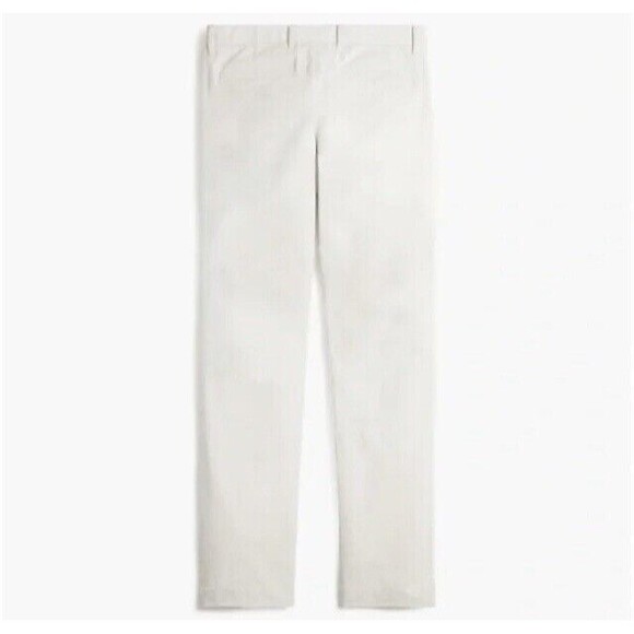 J. Crew Factory Pants Mens 32 30 Beige Thompson Flex Tech Tapered Chino Flat New - Picture 11 of 15